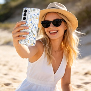 Tech-Protect FlexAir Ümbris for Samsung Galaxy S26 - Colorful Flowers