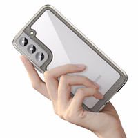 Outer Space ümbris Samsung Galaxy S22 + (S22 Plus) kõvakate koos geelraamiga Sinine