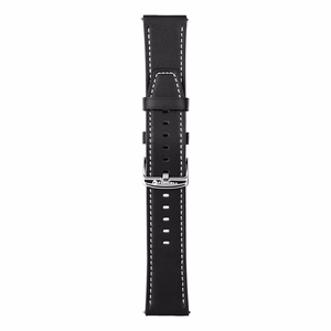 Strap to Samsung Galaxy Watch Forcell F-Design FS21 holes eco-friendly leather 20 mm black