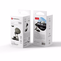 Magnetic car phone hoidja Forcell F-Grip IronSecure windshield / dashboard must