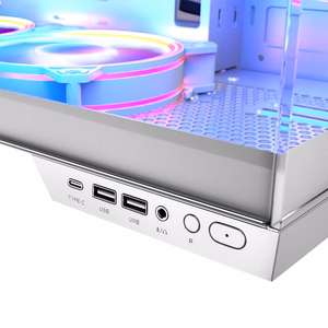 Корпус MODECOM Volcano Panorama ARGB 5F MIDI белый
