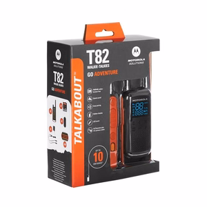 Motorola Talkabout T82 kaksikpakett + laadija