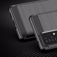 Carbon Case Flexible Cover Sleeve Samsung Galaxy A53 5G must