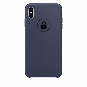 Phone Ümbris "Silicone Ümbris" jaoks iPhone X (XS) / Midnight Sinine / in package