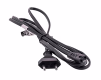 Gembird PC-184/2 power cable must 1.8 m Power plug type C C8 coupler