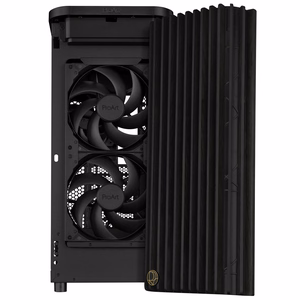 ASUS ProArt PA401 Wood Edition arvutikorpus MidiTower karastatud klaas ATX must