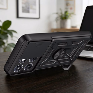 Tech-Protect CamShield Pro ümbris Motorola Moto G67 / G77 jaoks - must