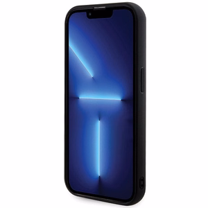 Guess Sequin Script Metal чехол для iPhone 13 Pro Max - чёрный