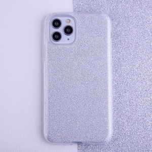 Glitter 3in1 ümbris jaoks Samsung Galaxy A52 5G / A52 4G / A52s 5G hõbedane