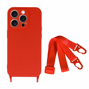 Strap Silicone Ümbris jaoks Iphone 14 Pro design 2 must