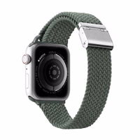 Strap Dux Ducis Mixture II Series Apple Watch 38/40/41mm Olive roheline