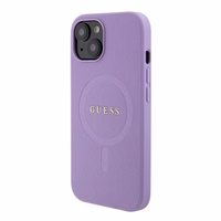 Guess GUHMP15SPSAHMCU iPhone 15 6.1" lilla/lilla hardcase Saffiano MagSafe
