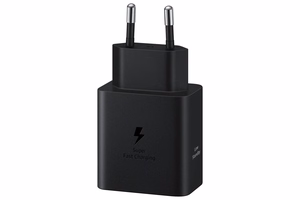 Laadija Samsung EP-T4511XBEGEU 45W + USB-C to USB-C kaabel 1.8m must
