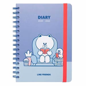 Line Friends 2020/2021 A5 kalender