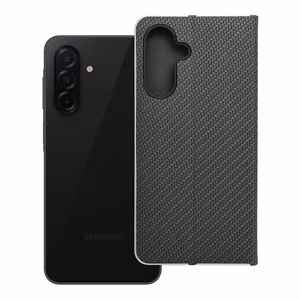 Флип-чехол для Samsung A26 5G Luna Book Carbon чёрный