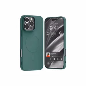Mercury Semi-Silicone MagSafe Чехол для iPhone 16 Pro Max (6.9") зелёный