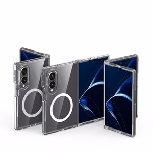 Tech-Protect FlexAir Hybrid MagSafe ümbris Samsung Galaxy Z Fold 8 jaoks, läbipaistev