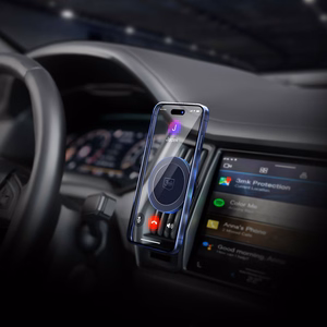Car phone hoidja 3mk MagHolder, jaoks using on ventilation grille, magnetic fixing