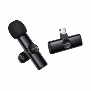 Borofone Lavalier juhtmevaba mikrofon BFK16 Winner Type C must
