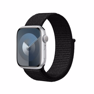Crong Nylon Reflex Sport rihm Apple Watch 38 / 40 / 41 / 42 mm kellale, must