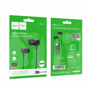 HOCO wire kõrvaklapid Type C with microphone M122 must