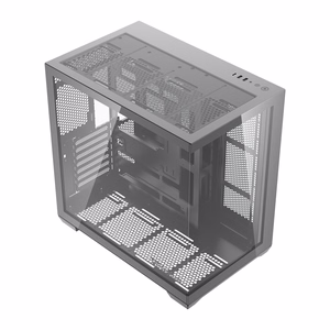 DarkFlash C280 arvutikorpus (must) + 7 ventilaatorit