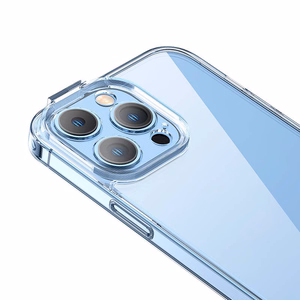 Baseus SuperCeramic läbipaistva klaasi ümbris ja karastatud klaasi komplekt iPhone 14 Plus'ile