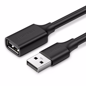 Must Ugreen USB-A–USB-A pikenduskaabel, 1,5 m (10315)
