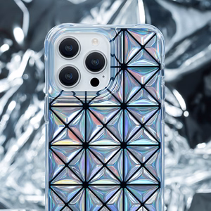 Kingxbar Miya seeria ümbris iPhone 14 tagaküljele vikerkaarevärviline tagakate