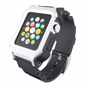 Incipio Octane tugevdatud rihm 38 / 40 / 41 mm Apple Watchile, valge ja hall