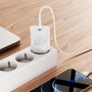 Laadija Hoco N14 20W USB-C valge