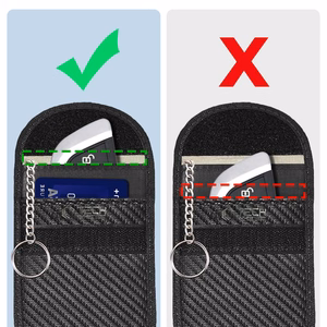 Tech-Protect KLR100 RFID Blocking Car Key Ümbris - must - Carbon