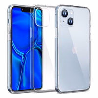 Silikoonist ümbris iPhone 14-le 3mk Clear Case sarjast - läbipaistev