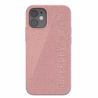 SuperDry Snap iPhone 12 mini Komposteeritav ümbris roosa 42620