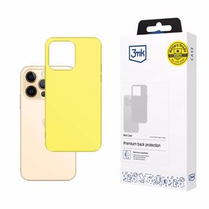 3mk Matt Case ümbris iPhone 13 Pro - kollane