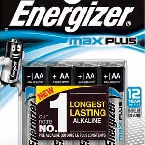 Aluseline patarei Energizer Max Plus LR6 (AA) 1.5V 4 tk