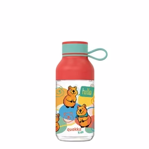 Quokka Ice Kids with Strap Ecozen water bottle, 430 ml, Happy Quokka