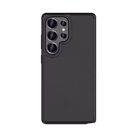 Rock Guard Touch Matte Series Ümbris jaoks Samsung Galaxy S25 Ultra must