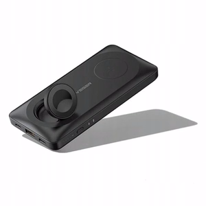 Akupank Veger W1156 must 10000mAh (juhtmevaba laadimine 15W / PD 22.5W / QC3.0)