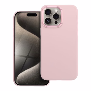 Ümbris jaoks iPhone 15 PRO MAX Forcell F-Protect Raam Premium ühilduv koos Magsafe roosa