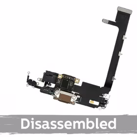 Laadimisport ühilduv iPhone 11 Pro Max Flexiga / Su IC / matt kuldne / (100% originaal / Kasutatud)