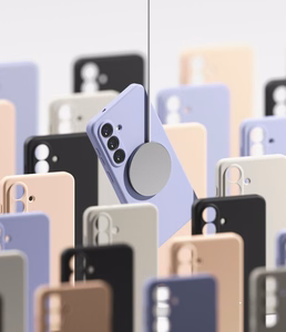 Ringke Silicone MagSafe чехол для Samsung Galaxy S26+ чёрный