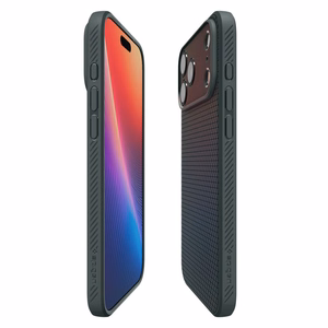 Spigen Liquid Air Чехол для iPhone 17 Pro Abyss зелёный