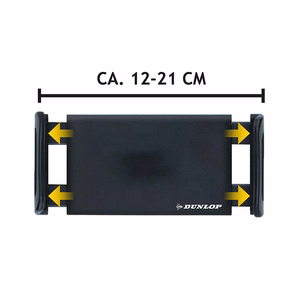 Dunlop auto peatoehoidik 12–21 cm telefonile või tahvelarvutile