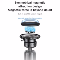 Magnetic car phone hoidja Forcell F-Grip MagElite air vent must