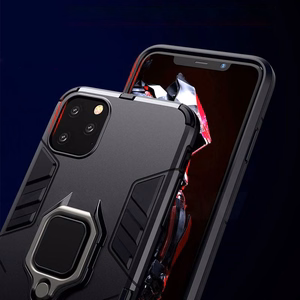 Ring Armor Ümbris jaoks Xiaomi Redmi Note 12 5G/Poco X5 Must