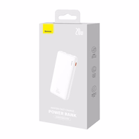 Baseus Airpow 10000mAh 20W powerbank (valge)