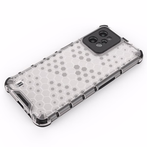 Honeycomb case бронированная крышка с гелевой рамкой Realme C31 прозрачный