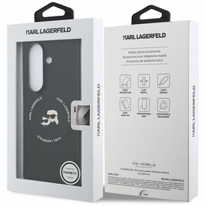 KARL LAGERFELD ümbris jaoks SAMSUNG Z Fold7 KLHMZFD7PSMLRKCK compatible with MagSafe (PU K&C) must