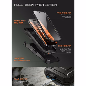 Supcase Unicorn Beetle Pro ümbris iPhone 18 Pro Max / 17 Pro Max – must